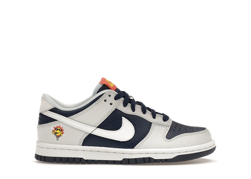 Nike Dunk Low UV Reactive Photon Dust Midnight Navy (GS) - FN6968