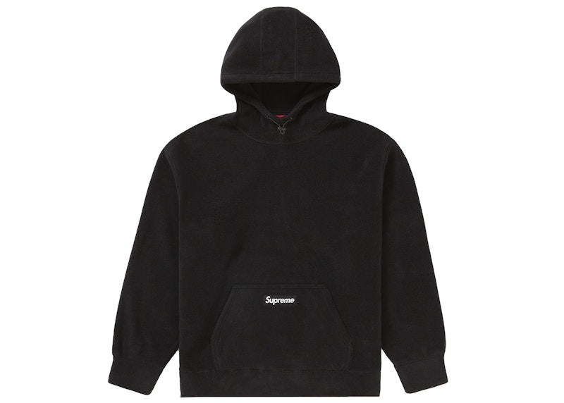 Supreme Polartec Hooded Sweatshirt (FW21) Black Men's - FW21 - US