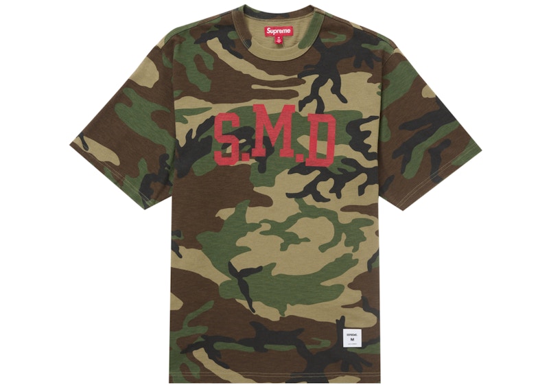 Supreme SMD S/S Top Woodland Camo Men's - SS25 - US