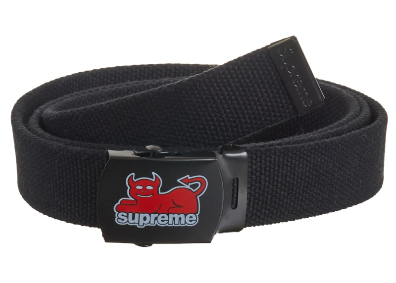 Supreme Toy Machine Webbing Belt Black - SS24 - US