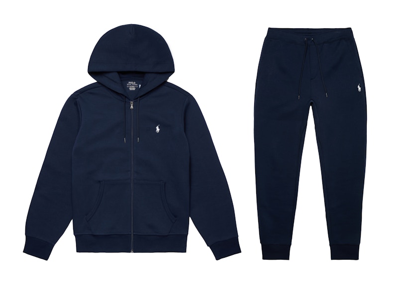 Polo Ralph Lauren Double-Knit Full-Zip Hoodie and Double-Knit