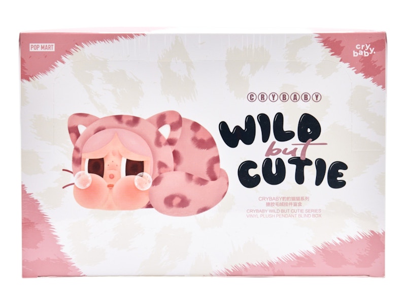 Pop Mart CRYBABY Wild but Cutie Series Vinyl Plush Pendant Sealed