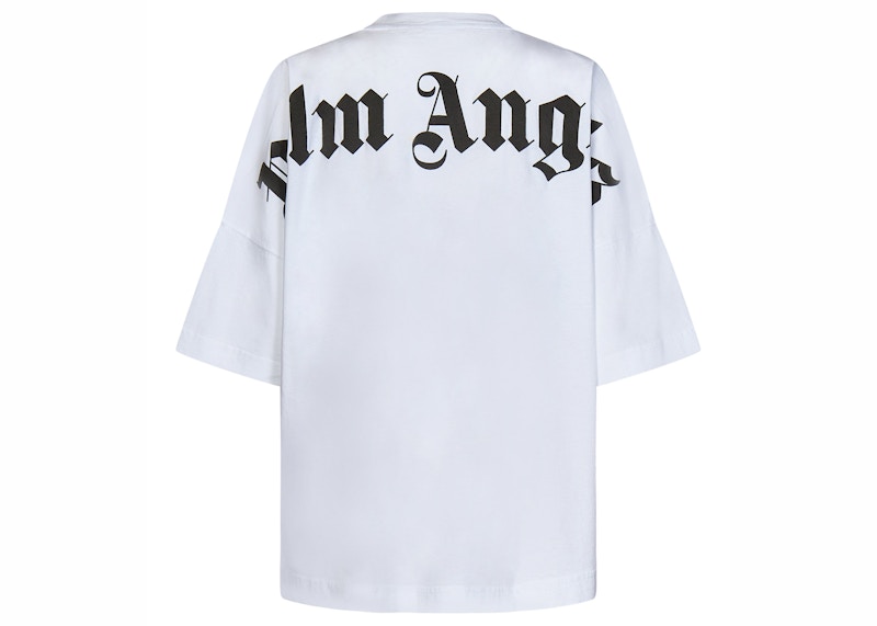 Palm Angels Classic Logo Over S/S T-shirt White/Black - SS23 - US