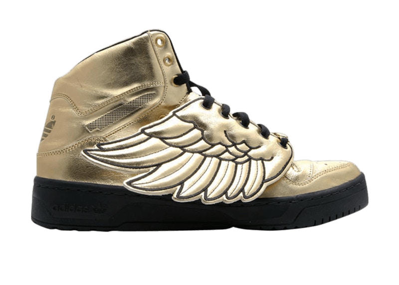 adidas JS Wings 1.0 Jeremy Scott Metallic Gold Men's - G04653 - US