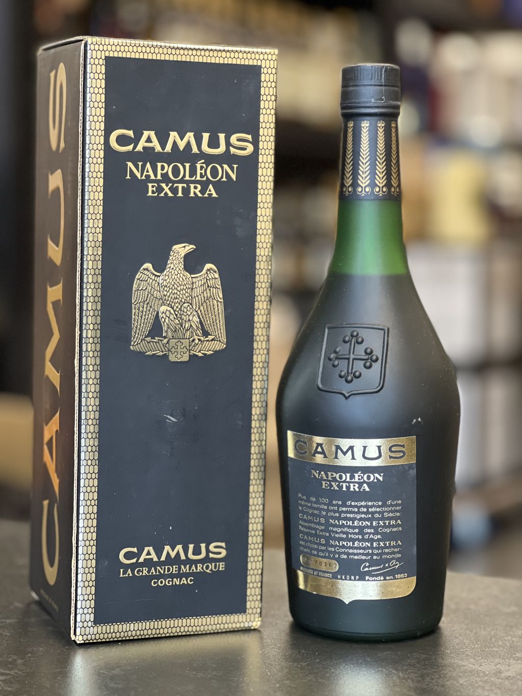 Camus Napoleon Extra Cognac 金花企鷹黑標- 泰豐行Tai Fung Wine