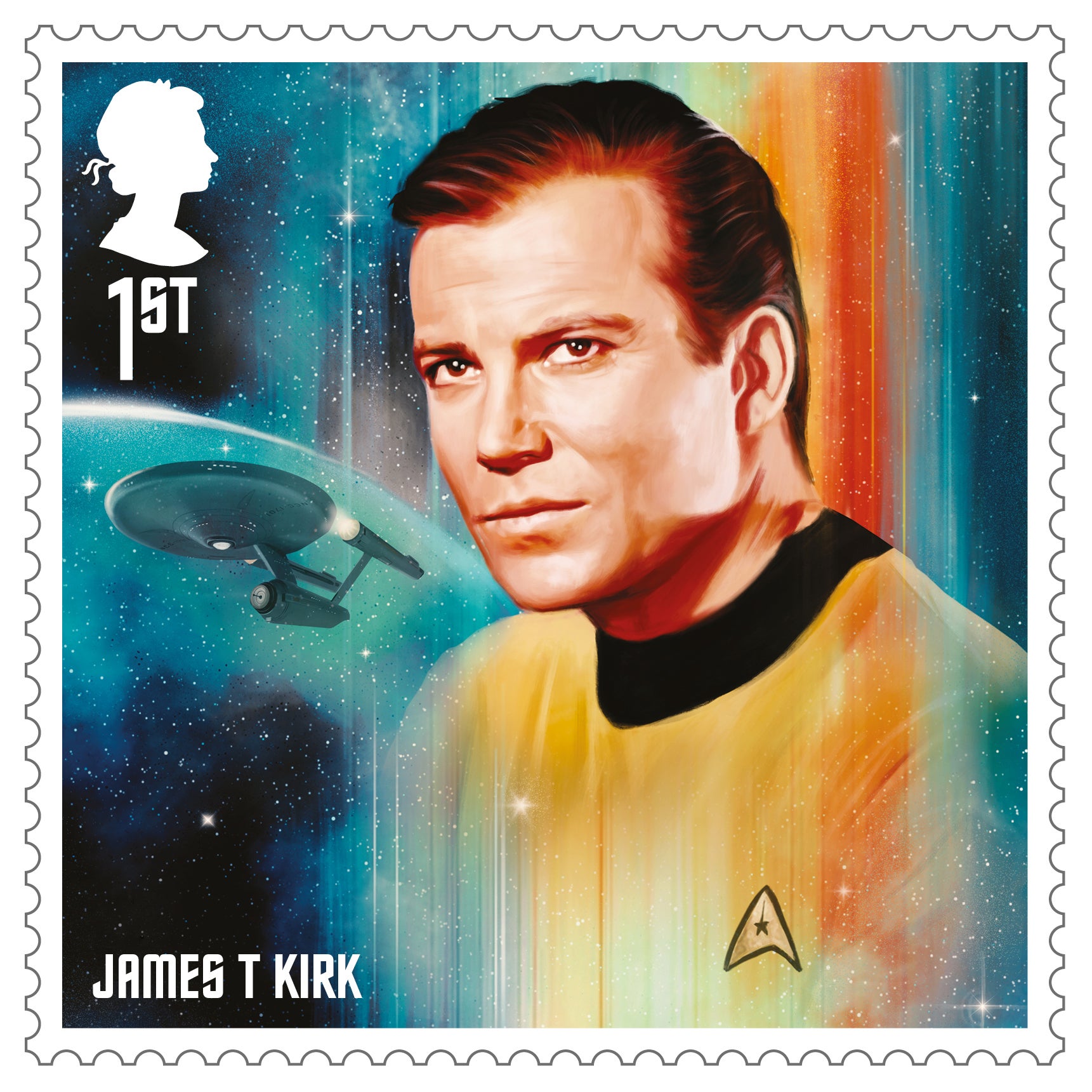 Royal Mail Debuts Official Star Trek Stamps