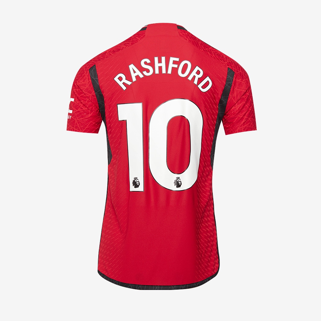 adidas Manchester United 23/24 Home Shirt Authentic with Rashford