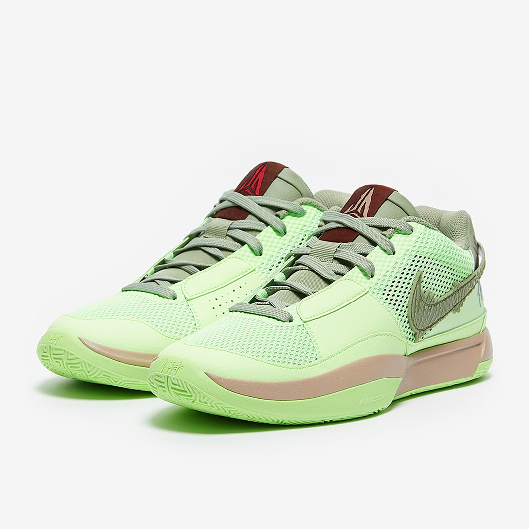 Nike Ja 1 - Lime Blast/Oil Green/Black/Hemp - Mens Shoes | Pro