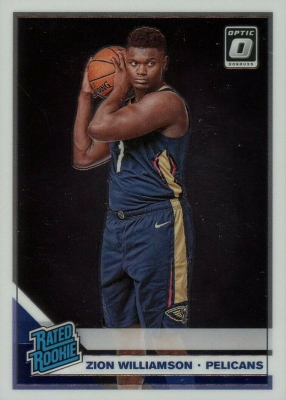 Zion Williamson 2019 Optic #158 Base Price Guide - Sports Card