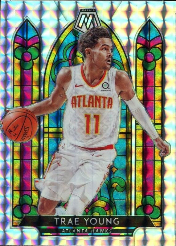 Trae Young 2019 Mosaic #4 Stained Glass /(SSP) Price Guide