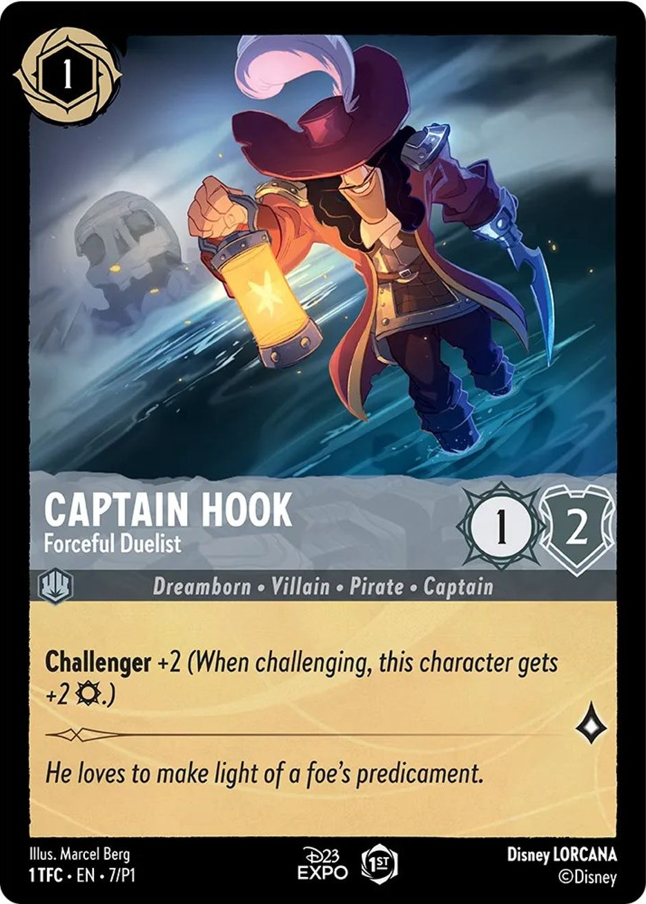 Captain Hook 2022 D23 Promos #7 Promo Price Guide - Sports Card