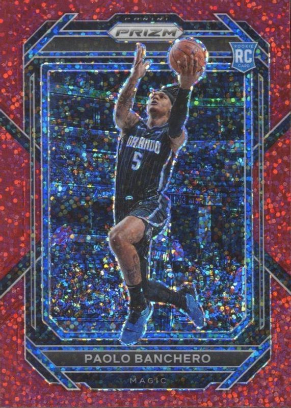 Paolo Banchero 2022 Prizm #249 Red Sparkle /(SSP) Price Guide