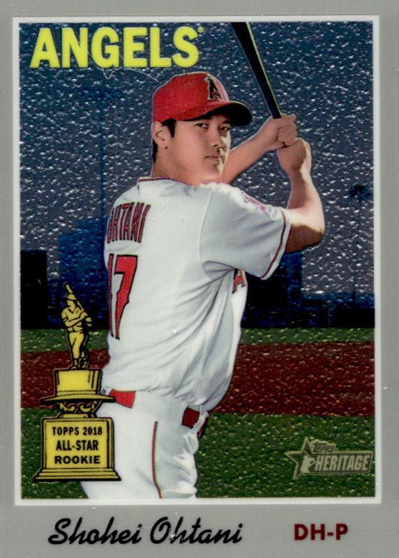 Shohei Ohtani 2019 Topps Heritage #THC-430 Chrome /999 Price Guide