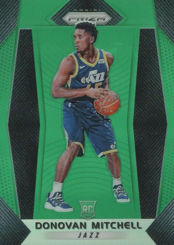 Donovan Mitchell 2017 Prizm #117 Green Price Guide - Sports Card