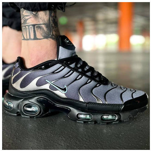 Мужские кроссовки Nike Air Max TN Plus Black Particle Grey Vapor