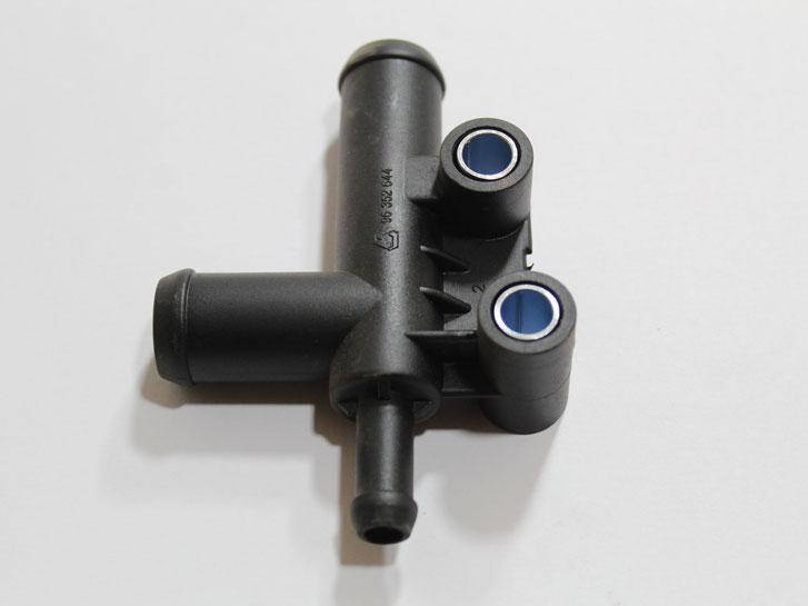 Тройник системы охлаждения Lanos, Aveo, Nexia 1.5 (Паровозик