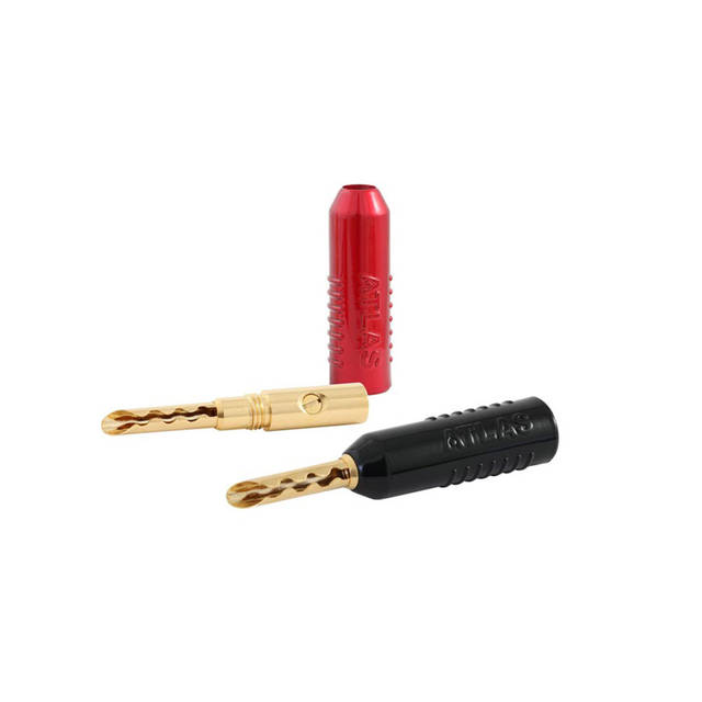 Конектор для акустичного кабелю Atlas Achromatic Gold Z plug screw