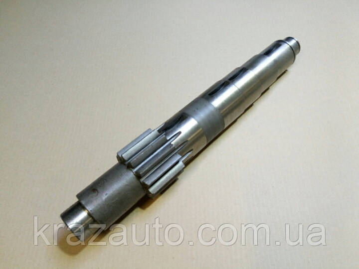 Вал промежуточный КПП ЯМЗ Z=13 зуб. (Турция) 236-1701048: продажа