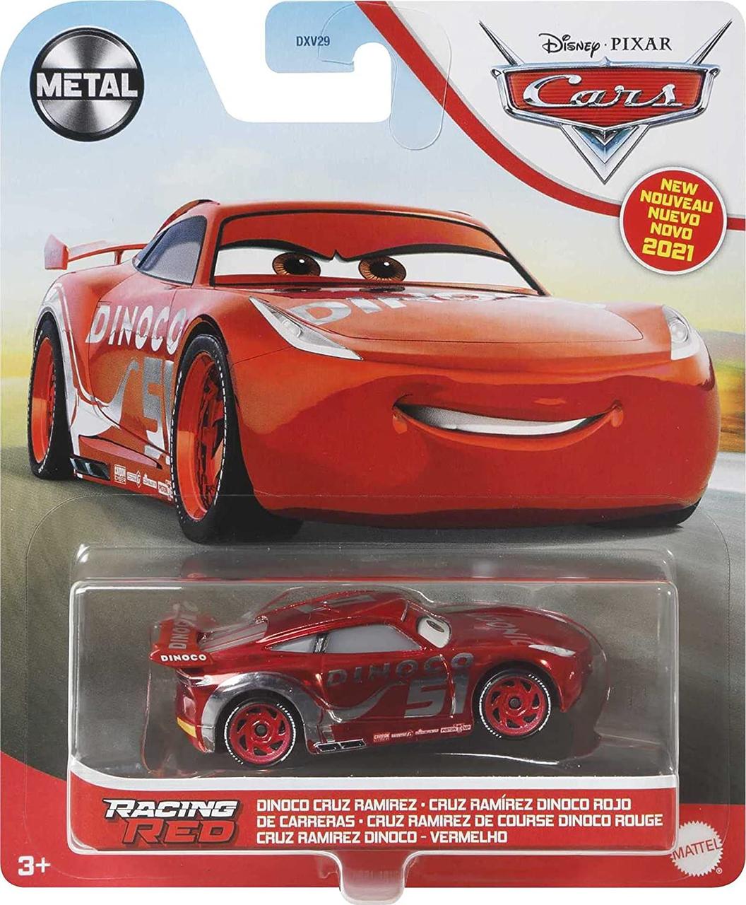 Машинка Тачки 3 Disney Pixar Cars Racing Red Dinoco Cruz Ramirez