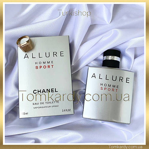 Чоловічі парфуми Chanel Allure Homme Sport 100 ml. Шанель Аллюр