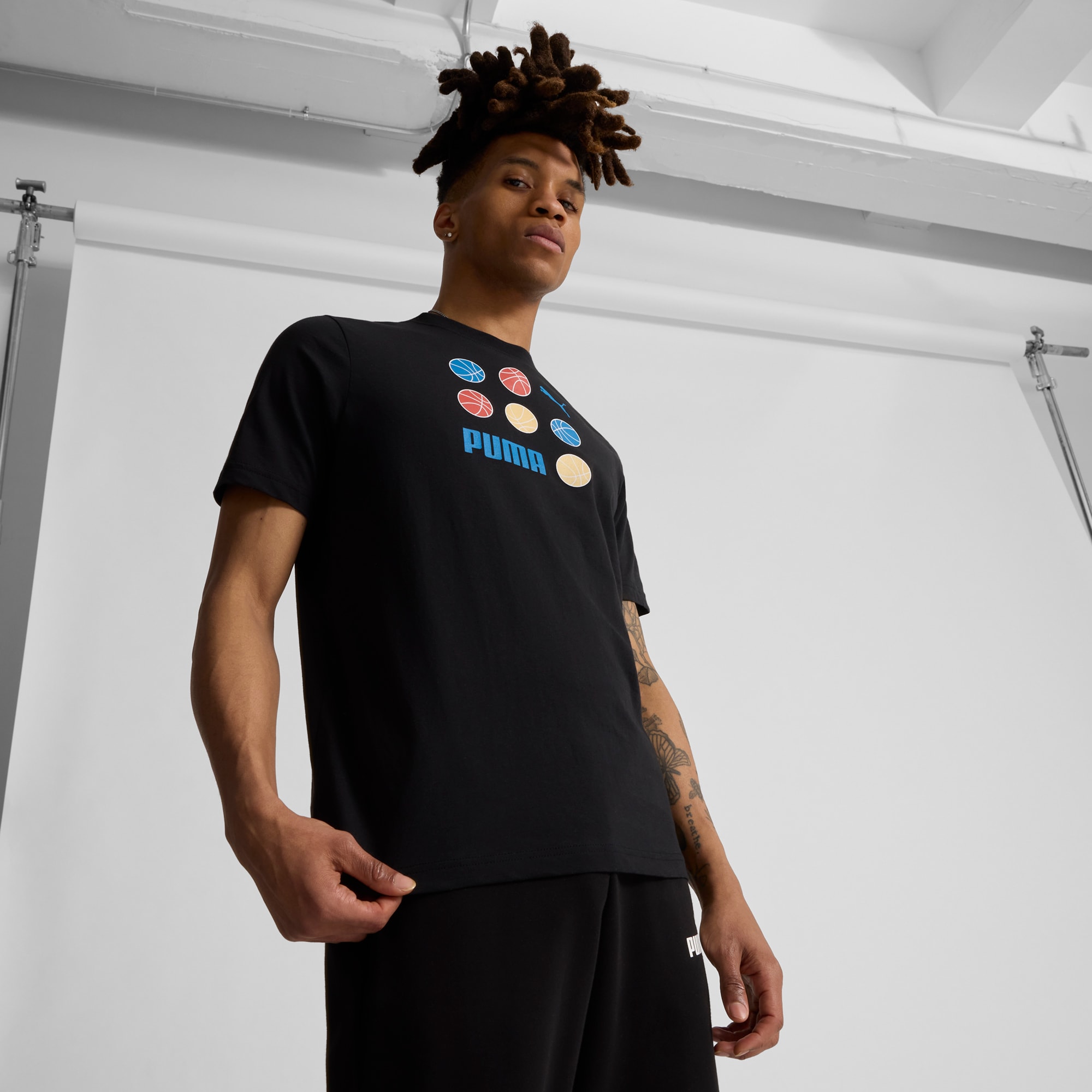 GRAPHICS BBall Men's Tee | PUMA