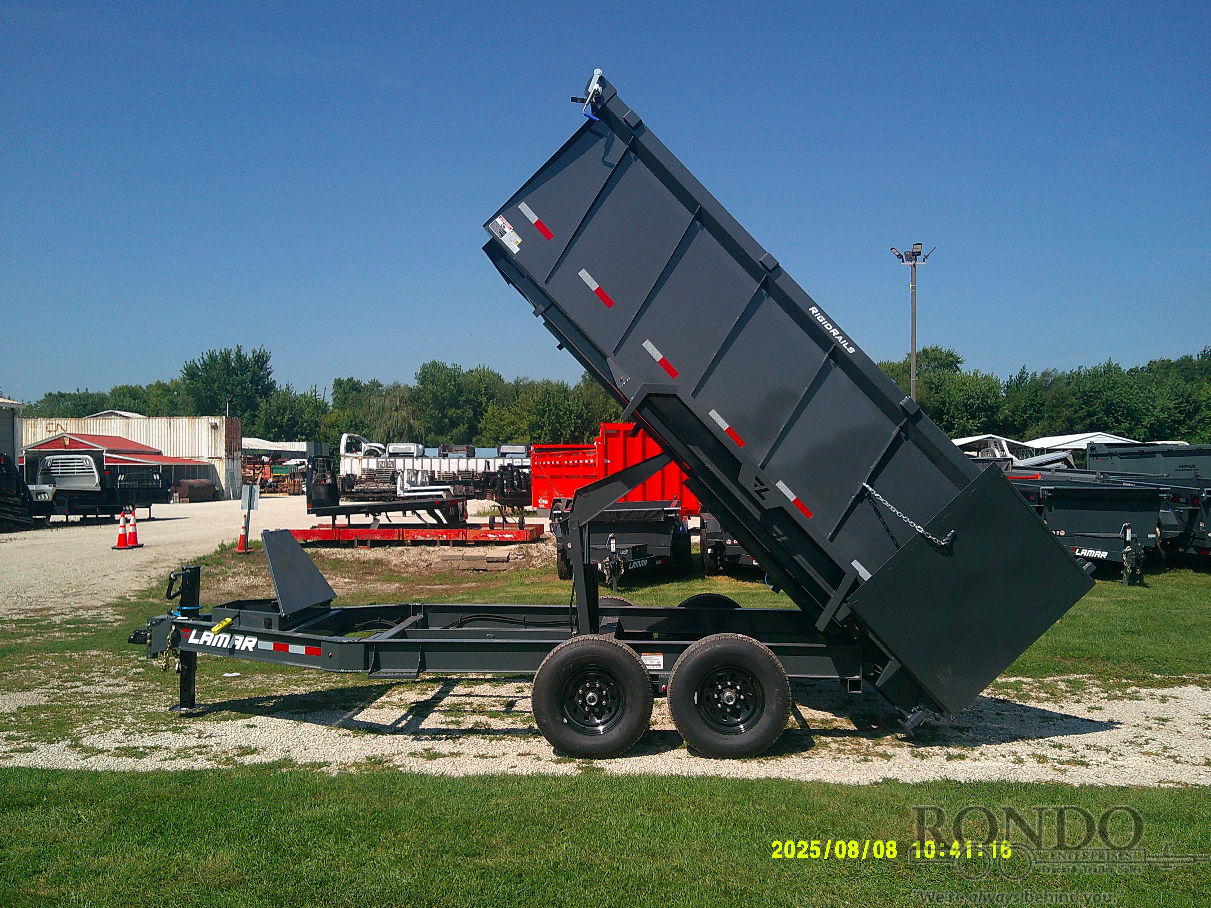 2026 Lamar 83x14' Dump DL831427 :: Rondo Trailer