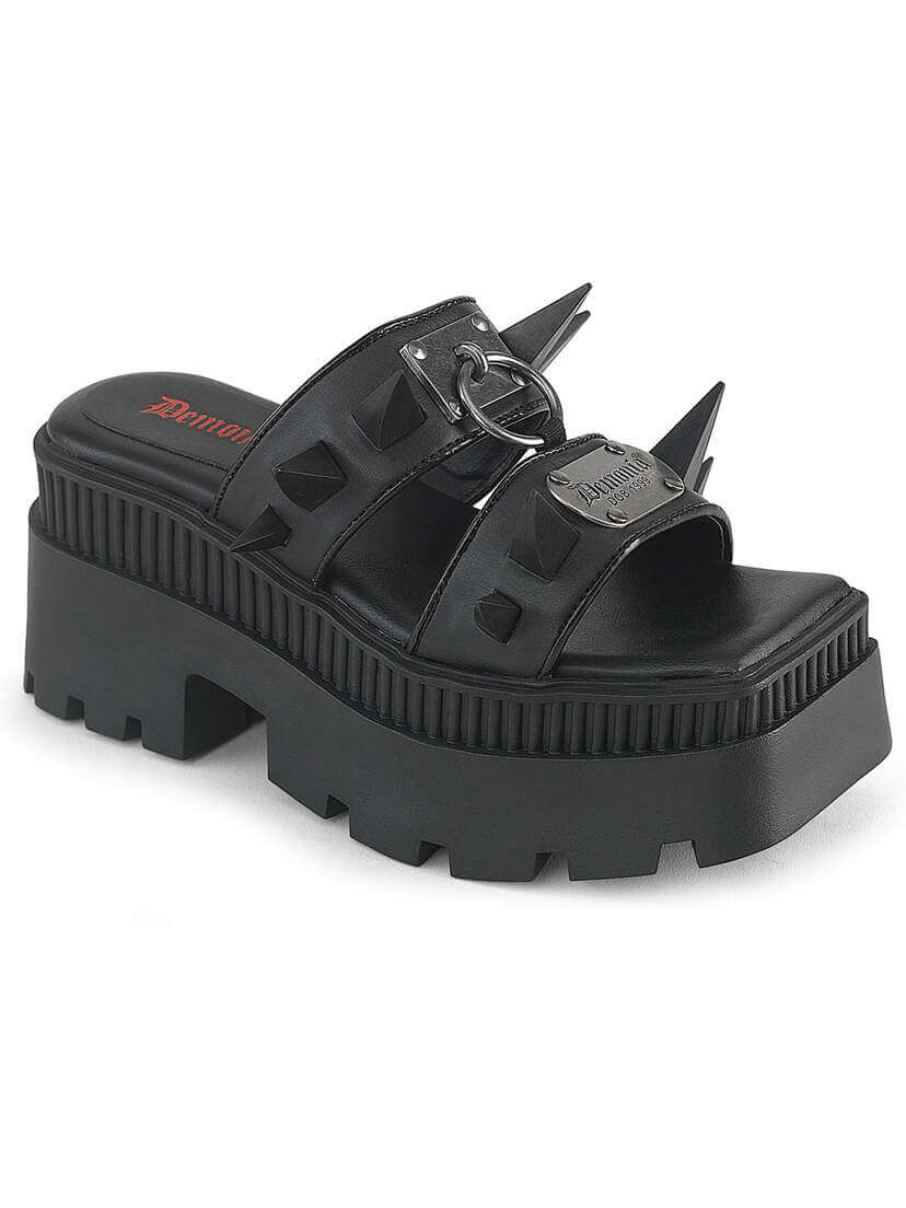 Demonia WRATH-13 - Spikey Gothic Platform Sandals