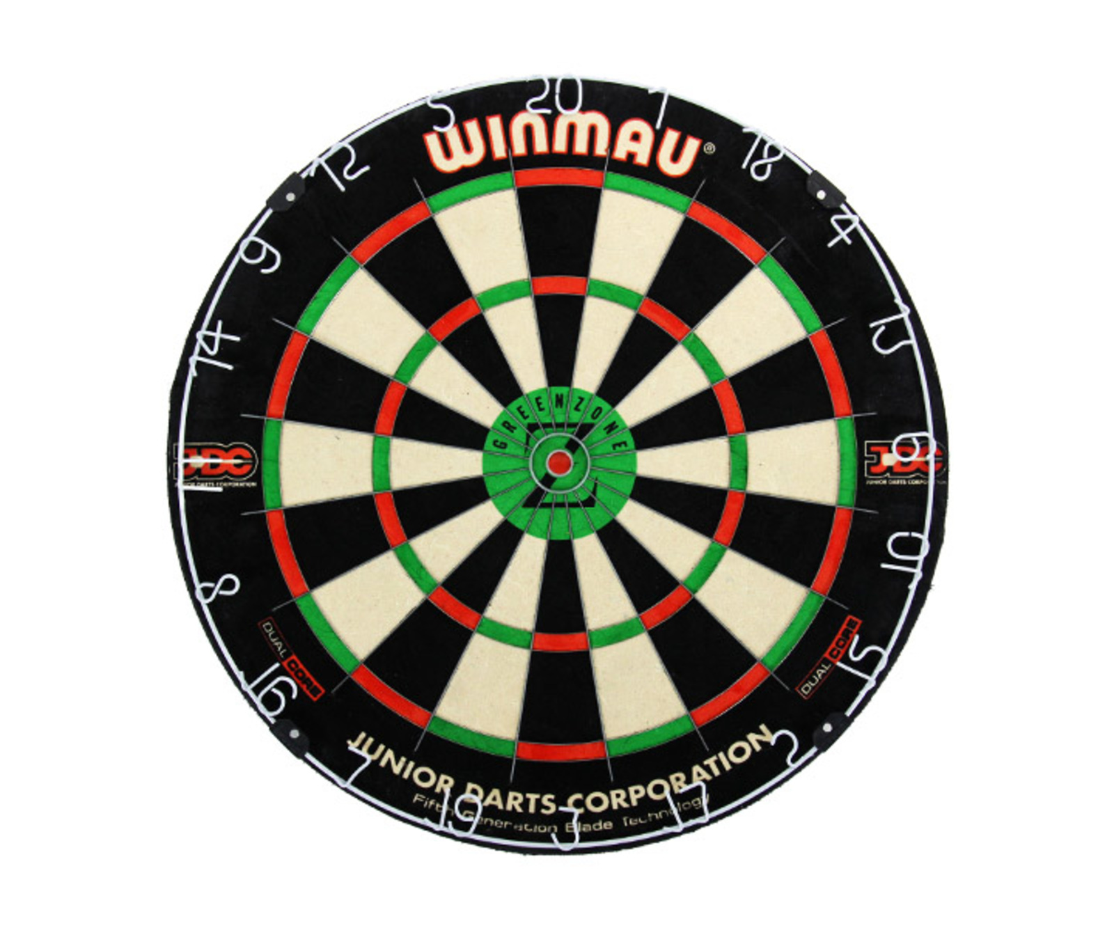 ダーツボード【ウィンモー】ブレード5 デュアルコア グリーンゾーン