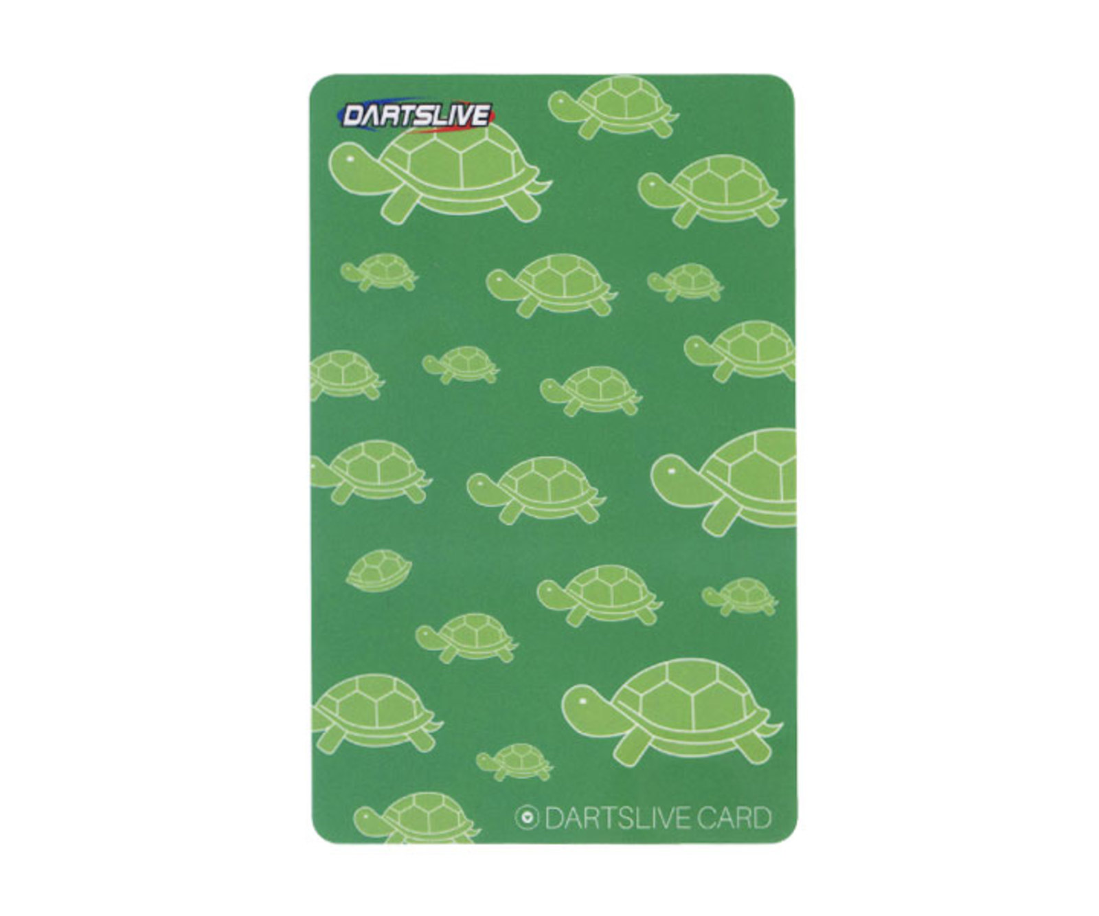 ダーツゲームカード【ダーツライブ】NO.1407 亀｜ダーツ用品は