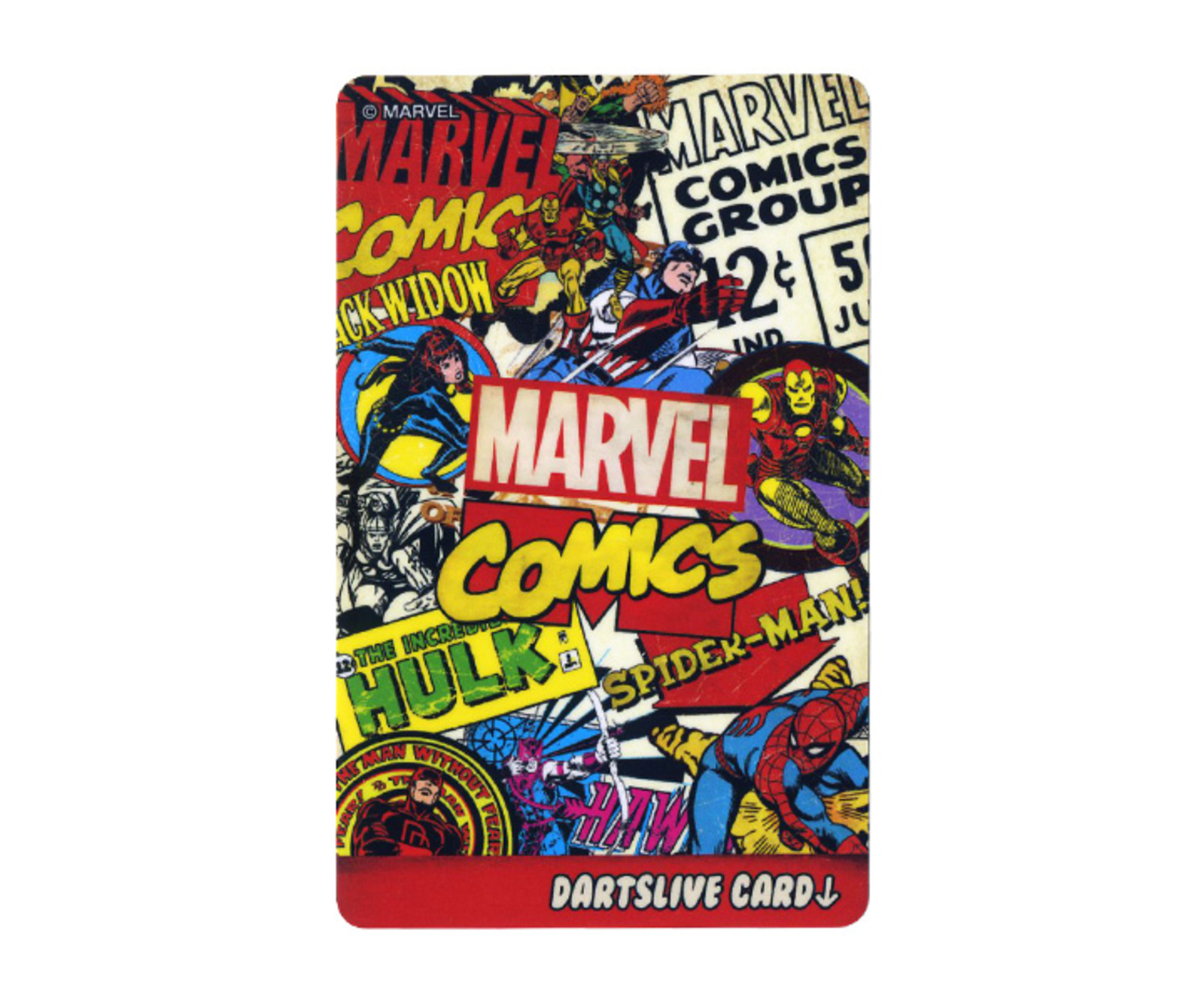 ダーツゲームカード【ダーツライブ】NO.1638 マーベルヒーロー3rd