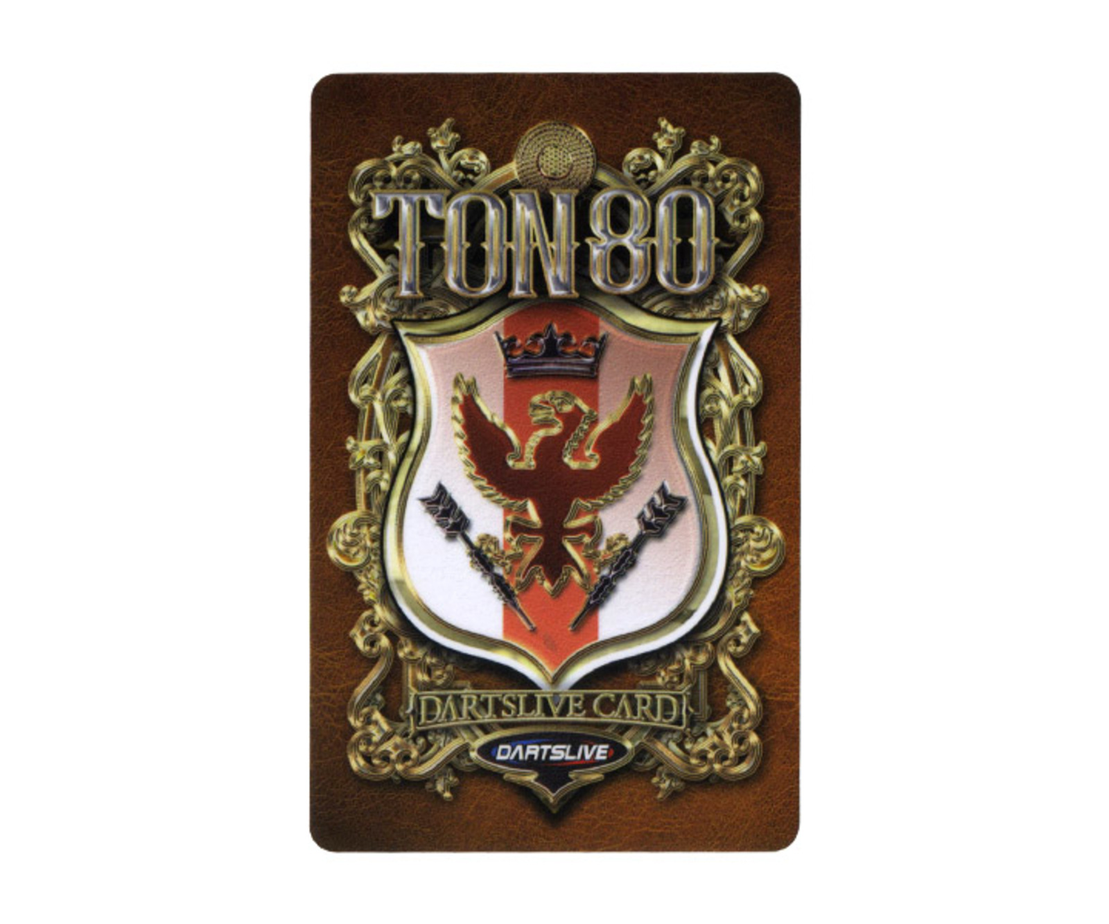 ダーツゲームカード【ダーツライブ】NO.1692 TON80｜ダーツ用品は