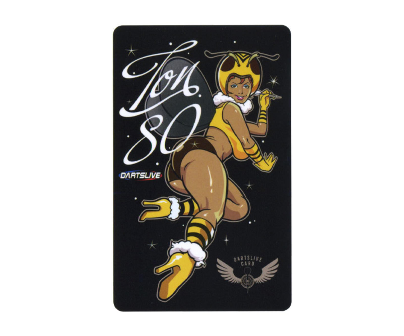 ダーツゲームカード【ダーツライブ】NO.1742 TON80｜ダーツ用品は