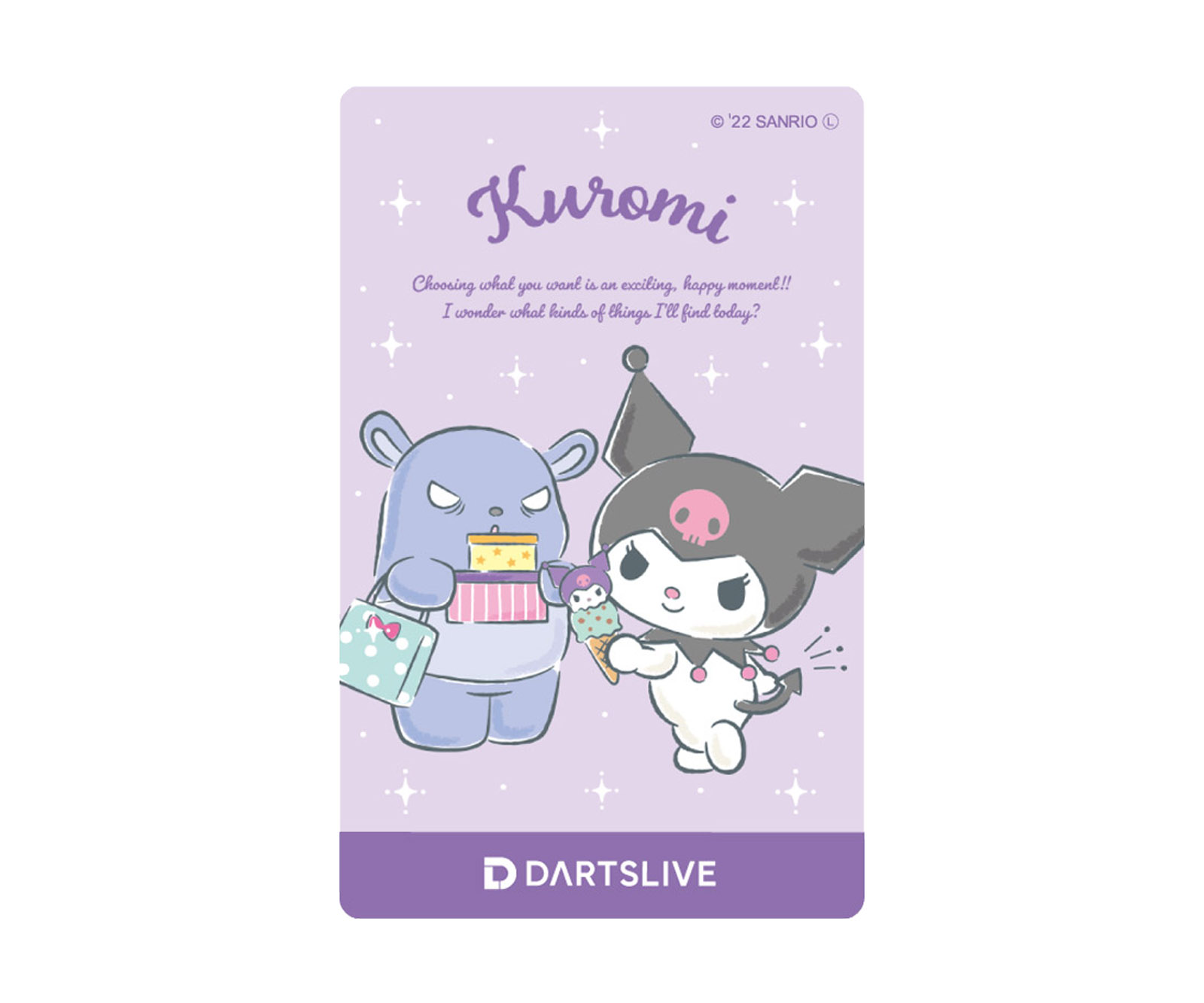 ゲームカード【ダーツライブ】クロミ バク｜ダーツ用品はエスダーツ