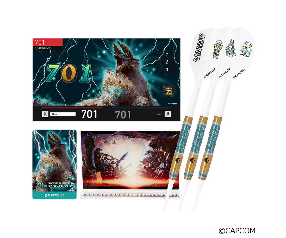 バレル【ダーツライブ】モンスターハンター20周年記念「ジンオウガ