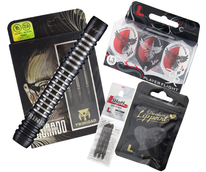 ダーツセット】浅田斉吾選手最新セッティングダーツセット リカルド S