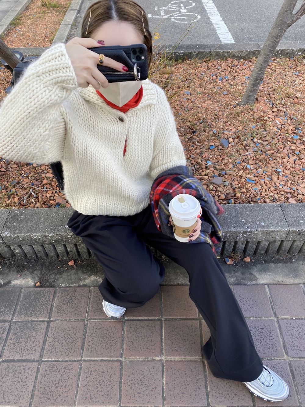 6（ロク）の「＜6(ROKU)＞WOOL ROVING KNIT PULLOVER/ニット（ニット