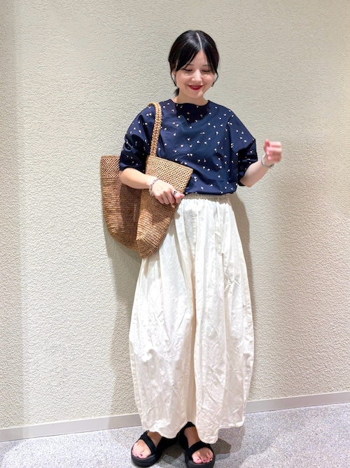 セール】コットンリネンコクーンスカート（スカート）｜かぐれ（カグレ