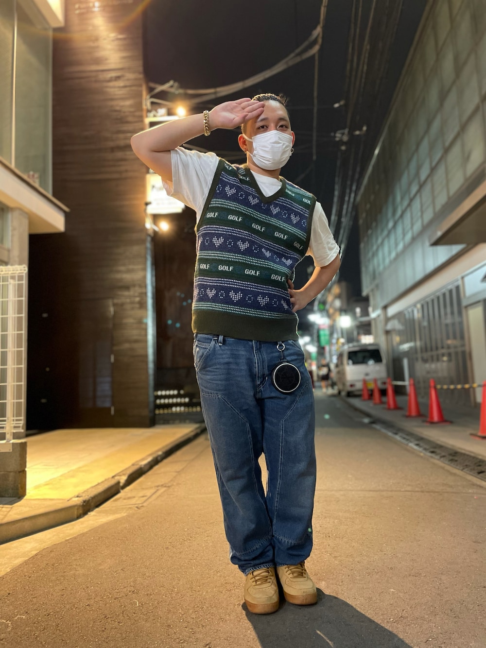 blackmeans（ブラックミーンズ）の「F-LAGSTUF-F×BLACKMEANS/フラ