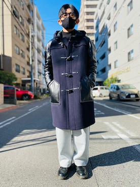 JUNYA WATANABE COMME des GARCONSのダッフルコートを使ったメンズ人気