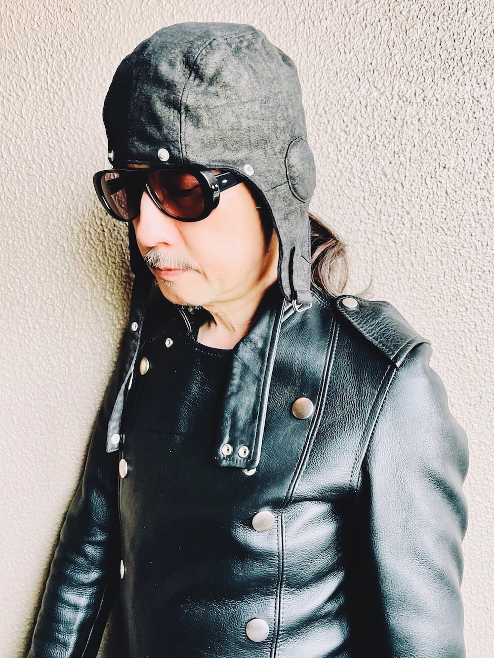 Yasunishi69｜Surface to Airのライダースジャケットを使った