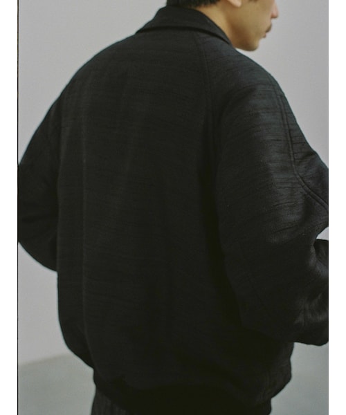 LIDNM（リドム）の「WILD SILK PADDED BLOUSON（ブルゾン）」 - WEAR