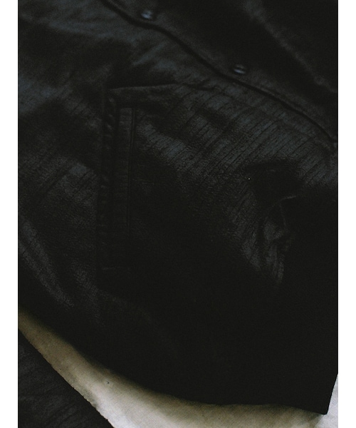 LIDNM（リドム）の「WILD SILK PADDED BLOUSON（ブルゾン）」 - WEAR