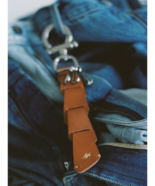 Llife（ライフ）の「Llife LEATHER KEY CHAIN（キーケース/キー