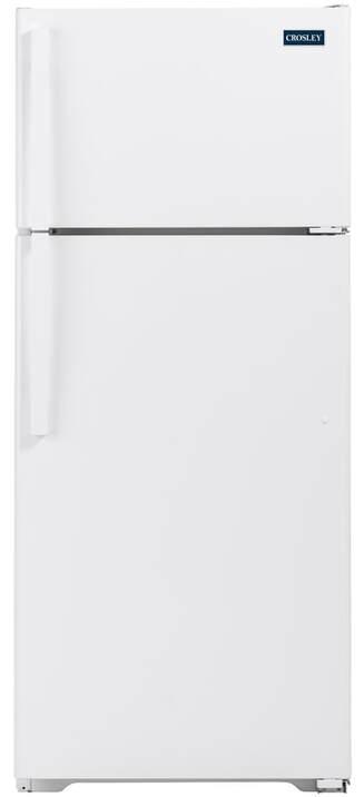 CROSLEY Crosley Top Mount Refrigerator - White XRS18GGAWW | The