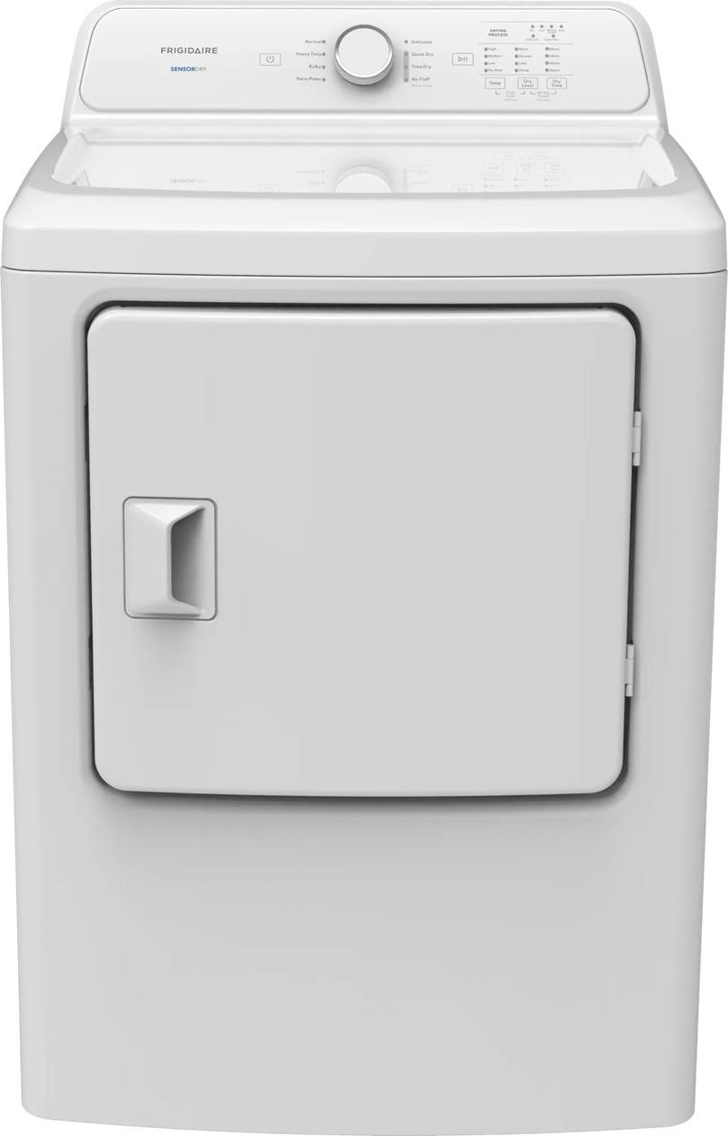 FRIGIDAIRE 7 Cu. Ft. Electric Dryer FLVE7000AW | Jeff Lynch Appliance