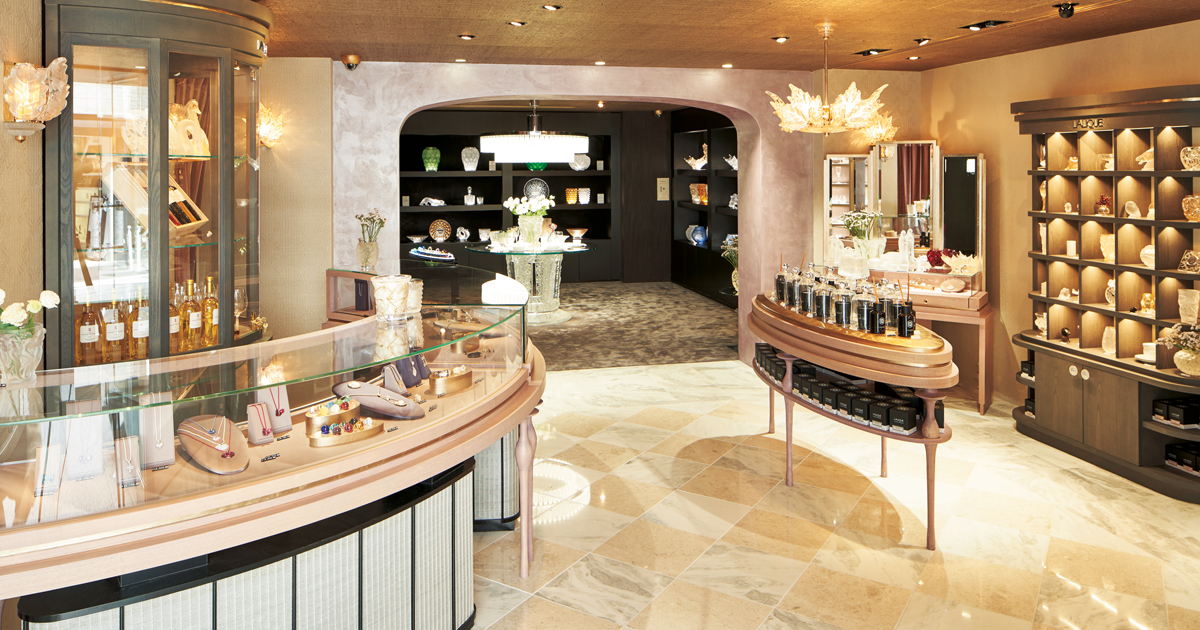 ラリック」が世界に先駆け、銀座でニューコンセプトショップを始動！