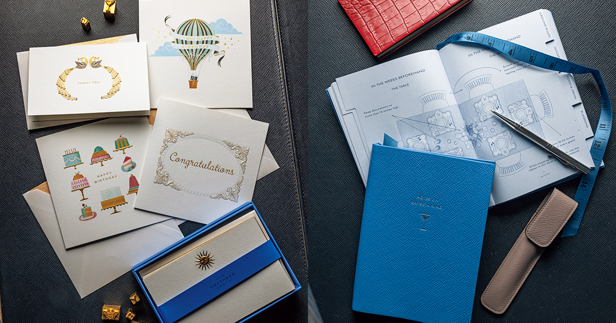 イギリスの紙文化の豊かさ、楽しさが感じられる老舗「スマイソン」