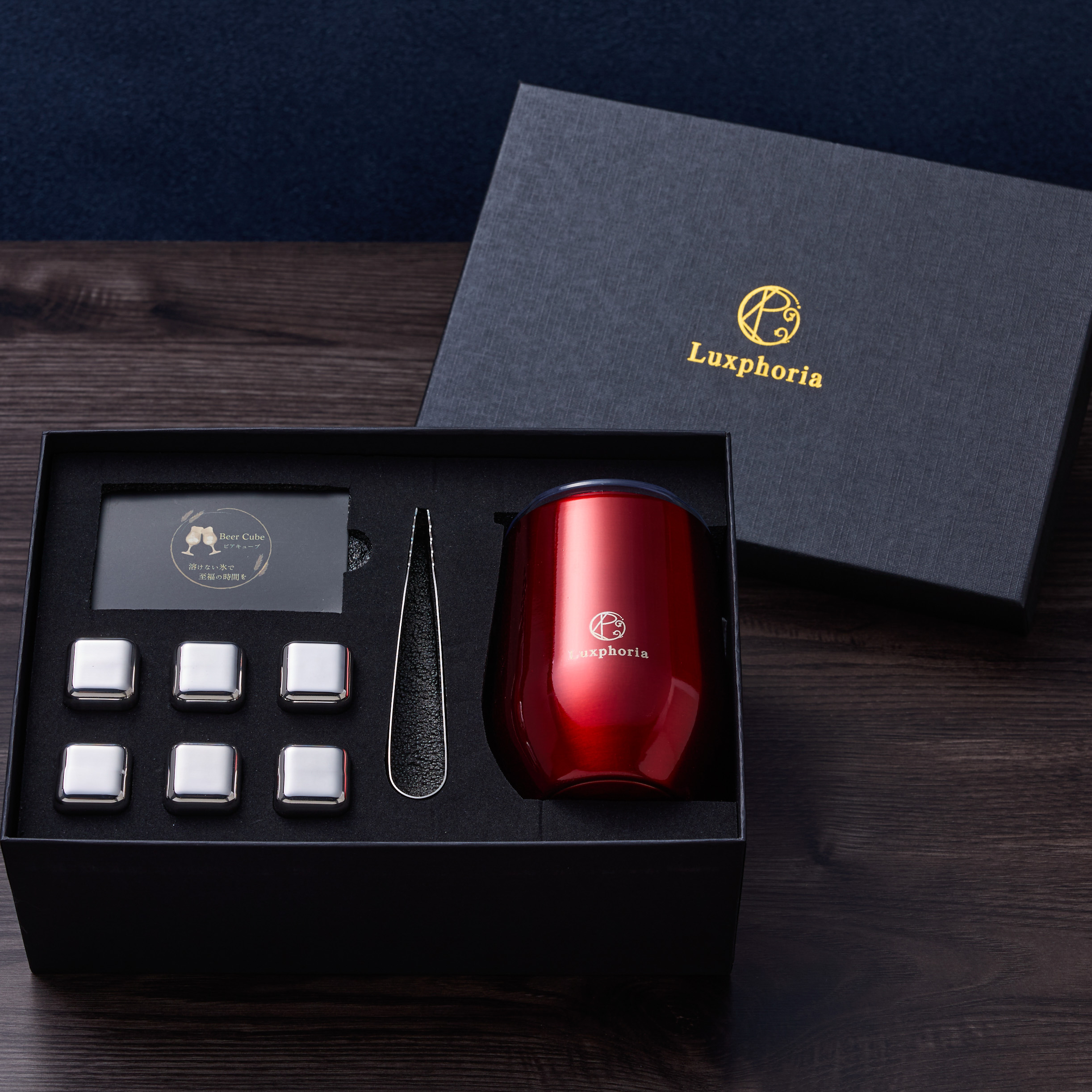 TVでグランプリ獲得】永久に溶けない氷ビアキューブとタンブラーセット