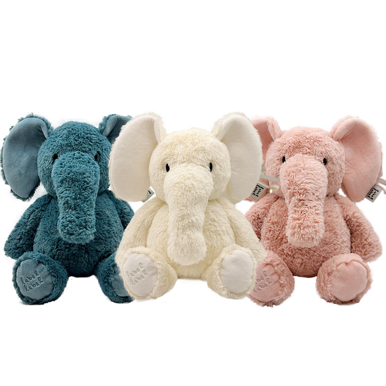 レーベルレーベル ふわふわぬいぐるみ（エレファントエリー