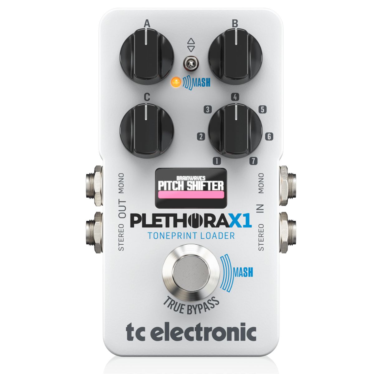 Pedal para Guitarra Multiefeitos Tc Electronic Plethora X1